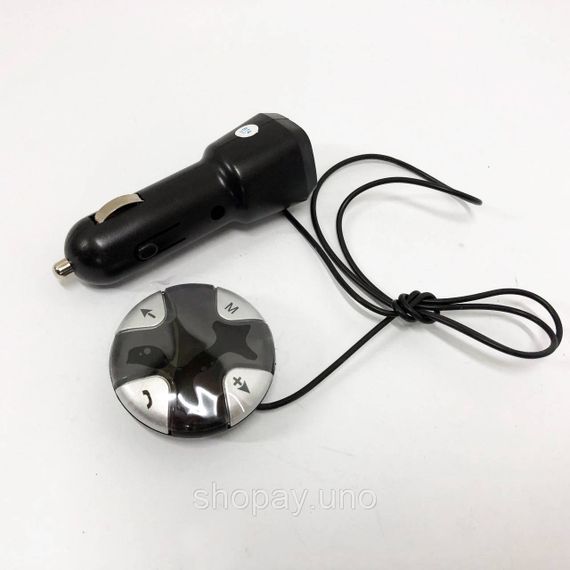 Устройство для проигрывания музыки в авто MP3 UKC CM-S25, Фм трансмиттер для авто с блютуз PH-81 | Зображення 1