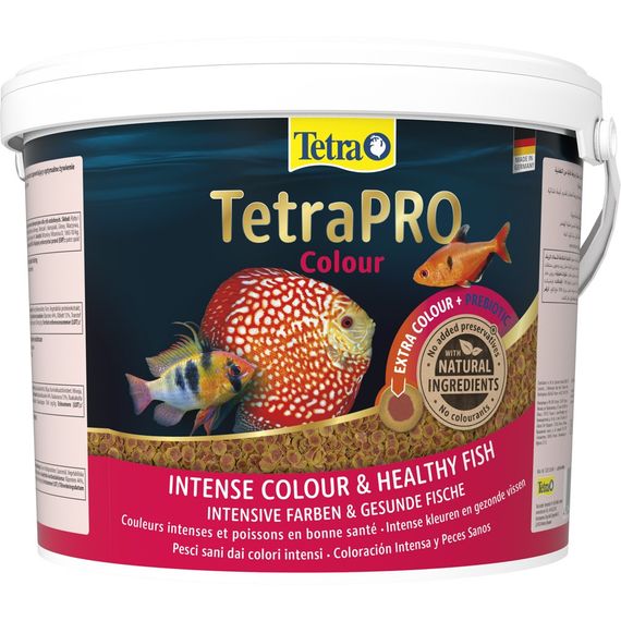 Корм Tetra Pro Colour Multi-Crisps для акваріумних риб для яскравого забарвлення чіпси 10 л/ 2,1 кг