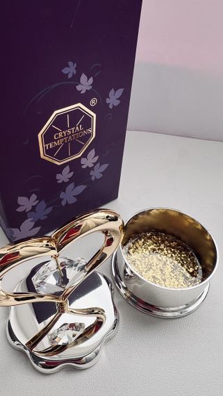 Скринька зі стразами зі стразами Heart Box 8,5 см | Зображення 2