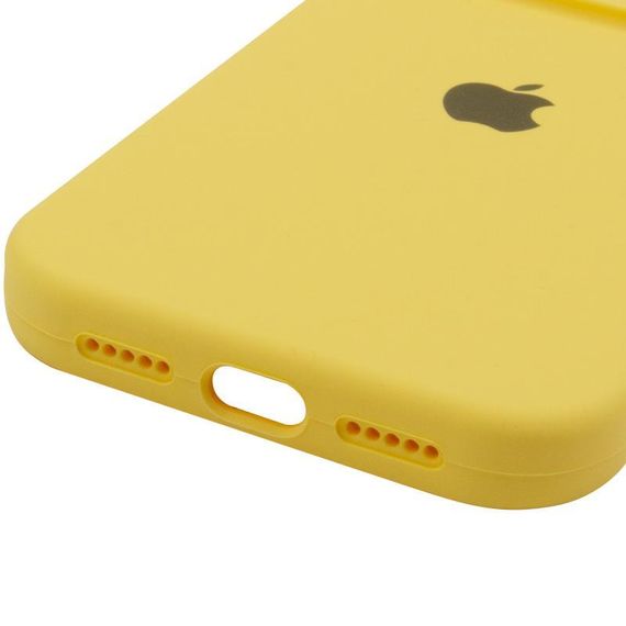 Чохол Silicone Case Full Camera Protective (AA) для Apple iPhone 17 Pro Max (6.9") Жовтий / Yellow | Зображення 4