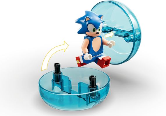 Конструктор LEGO Sonic the Hedgehog Змагання петлі Соніка на зеленому пагорбі (76994) | Зображення 8