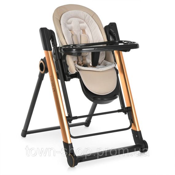 Детский стульчик для кормления ME 1102 DEBUT Posh Beige