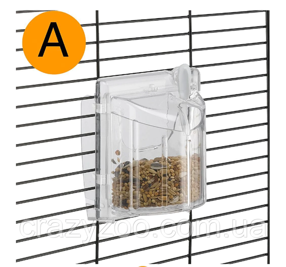 Клетка для канареек и маленьких птиц Ferplast Diva Antique Bras коричневая Ø 40x65 см 51056802 | Зображення 1