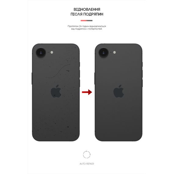 Плівка захисна Armorstandart for Back Panel Apple iPhone 16e Carbone Transparent (ARM85458) | Зображення 2