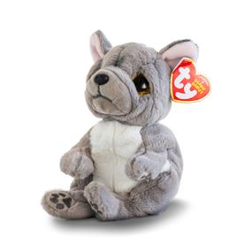 М&apos;яка іграшка Ty Beanie bellies Сірий пес WILFRED 20 см (40596)
