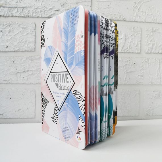 Женский ежедневник 4Profi Positive Book формат A5 Недатированный Розовый 204 листа 900916 | Зображення 5