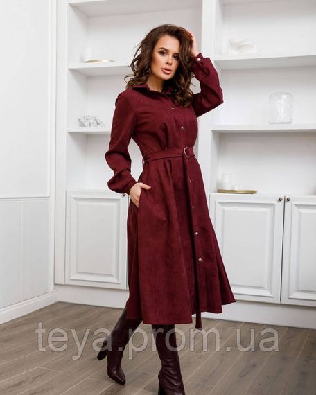 Плаття для жінок колір фіолетовий розмір XXL FI_005299 | Зображення 1