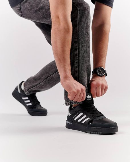 Чоловічі кросівки Drop Step All Black White , весна, літо, осінь , В'єтнам 44 28.0 | Зображення 4