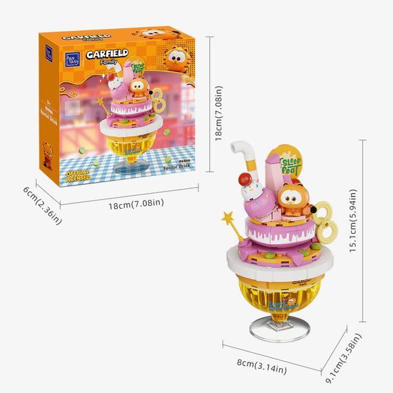 Конструктор Pantasy Garfield -Foodie - Коктейль (86806) | Зображення 4