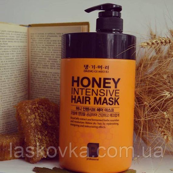 Маска відновлювальна для пошкодженого волосся  Daeng Gi Meo Ri Honey Intensive Hair Mask, 1000 мл | Зображення 1