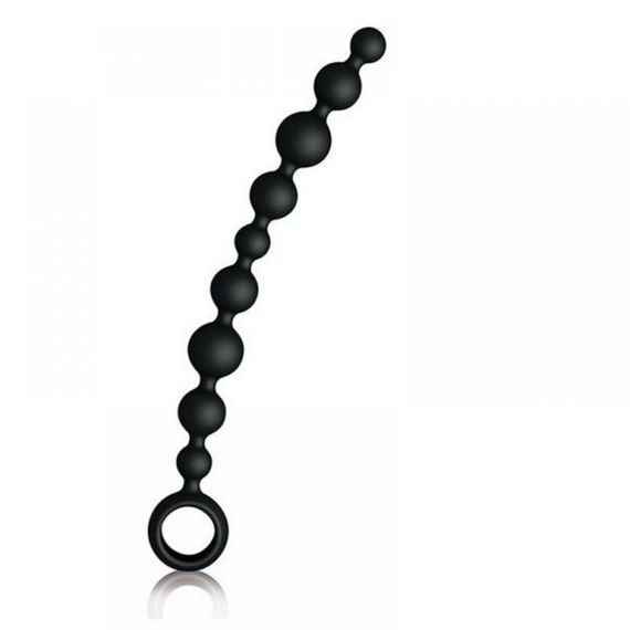 Анальний ланцюжок Joy Division Joyballs anal wave, чорний, 29.8 см sexstyle