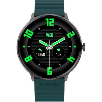 Смарт-годинник Canyon Jacky SW-69 Green Orange (CNS-SW69BG) | Зображення 1