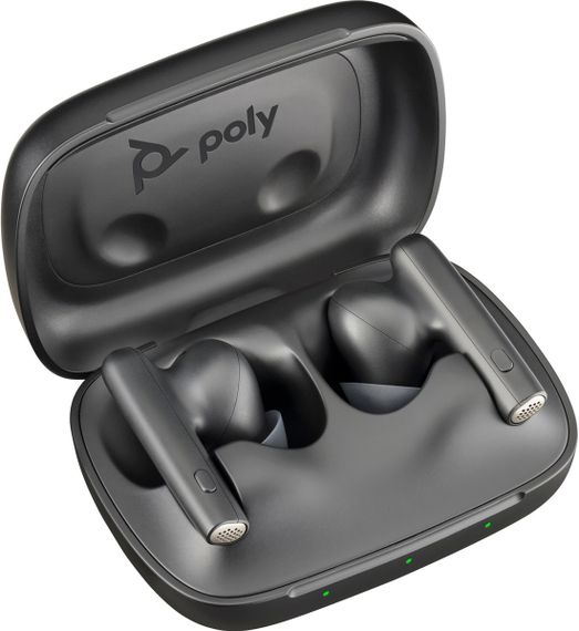 Навушники TWS Poly Voyager Free 60 Earbuds + BT700A + BCHC Black | Зображення 4