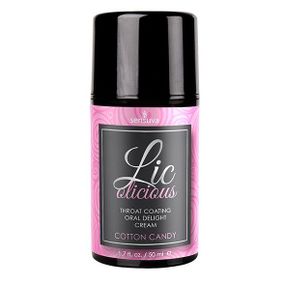 Гель для минета Sensuva Lic-o-licious Cotton Candy (50 мл), маслянистый, без сахара Sex Aura