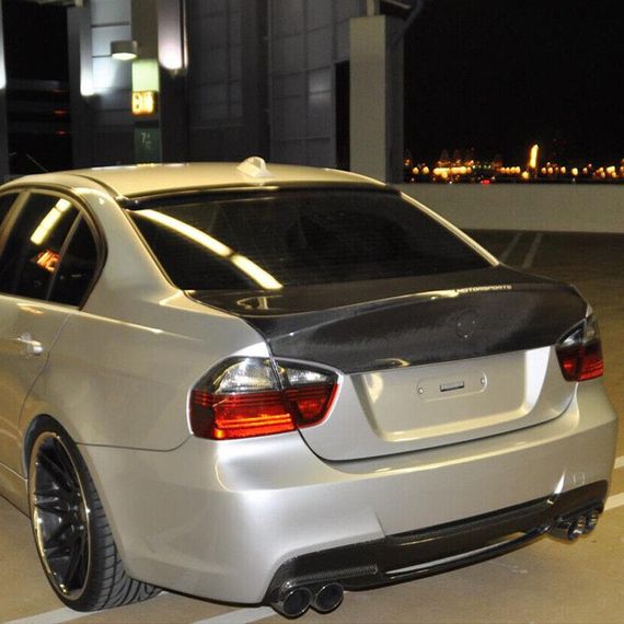 Спойлер CSL-Style (для E90 2005-2008, Карбон) для BMW 3 серія E-90/91/92/93 рр | Зображення 1
