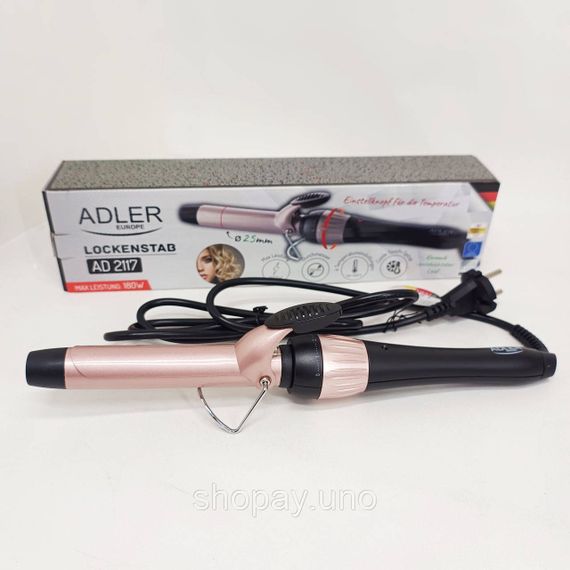 Плойка для волосся 25мм Adler AD 2117 180Вт | Зображення 1