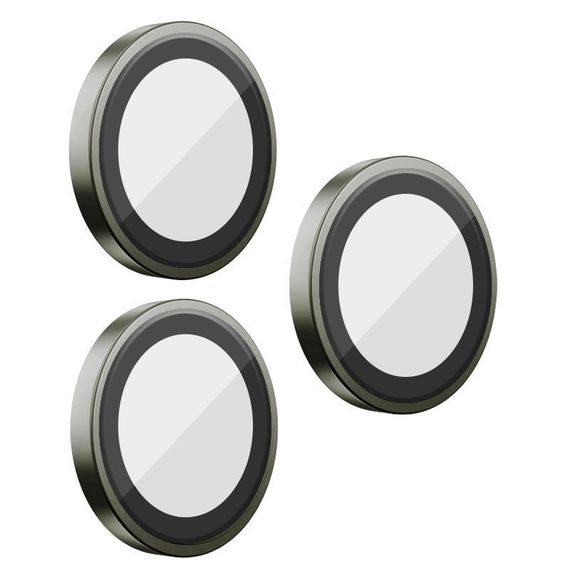 Защитное стекло BlueO Metal на камеру для Apple iPhone 16 Pro / 16 Pro Max / 15 Pro / 15 Pro Max