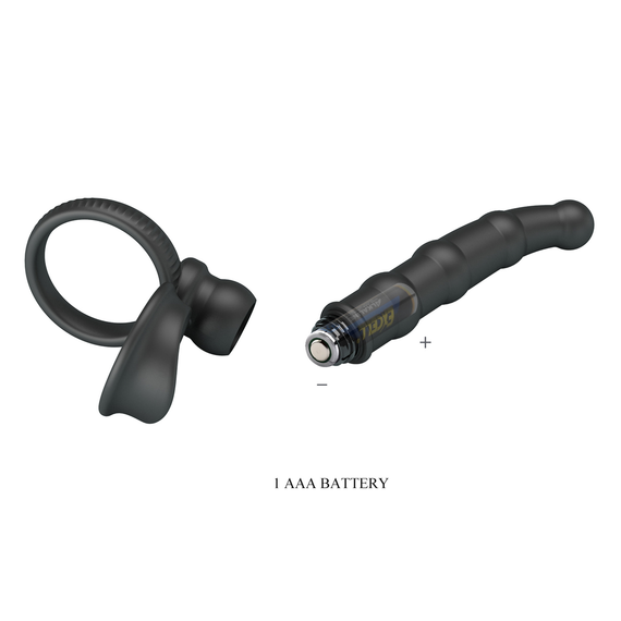 Насадка для анального сексу з вібрацією PRETTY LOVE - Tatum, 10 vibration functions, BI-210375 sexstyle | Зображення 6
