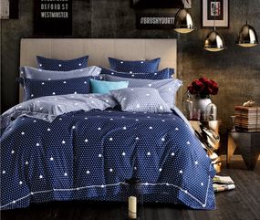 Постільна білизна з сатина Love You VIP Люкс для ліжка розміром 160x200 см.
