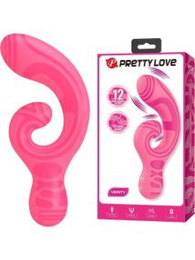 Вибратор-кролик Pretty Love Verity, розовый, 12.5 см х 3.1 см Sex Aura