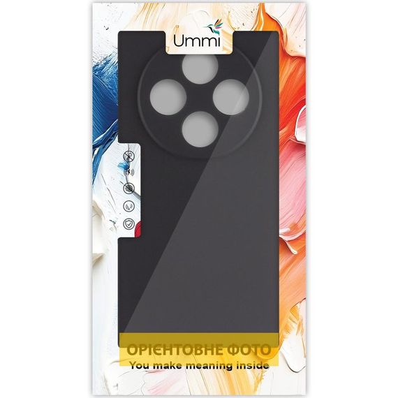 Чохол Silicone Cover Ummi Lakshmi Full Camera (AA) для Xiaomi Redmi A5 (Europe version) Чорний / Black | Зображення 2