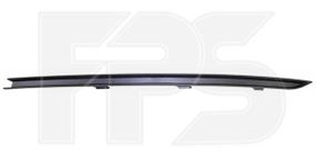 Накладка переднего бампера левая VW Passat B8 '15- черная(FPS) 3G08543219B9