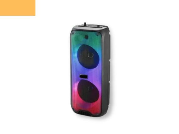 Портативная колонка бумбокс XPRO RX-6258 чемодан 30Вт, USB, SD, FM радио, Bluetooth, 1 микрофон, ДУ (MER-15660)