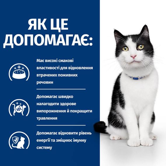 Корм Hill's Prescription Diet Feline I/D сухой лечебный при заболеваниях кишечно-желудочного тракта для взрослых котов 0.3 кг | Зображення 1