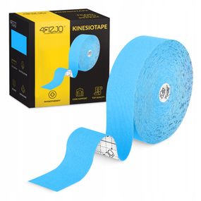 Стрічка кінезіологічна (кінезіо тейп) 4FIZJO 5 см x 31 м Sky Blue (P-5905973405546)