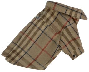 Сорочка картата бежева RUB-51