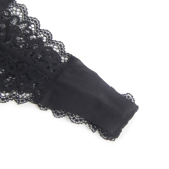 Корсет с подтяжками и подвязками Star Night на молнии, черный, L sexstyle | Зображення 9