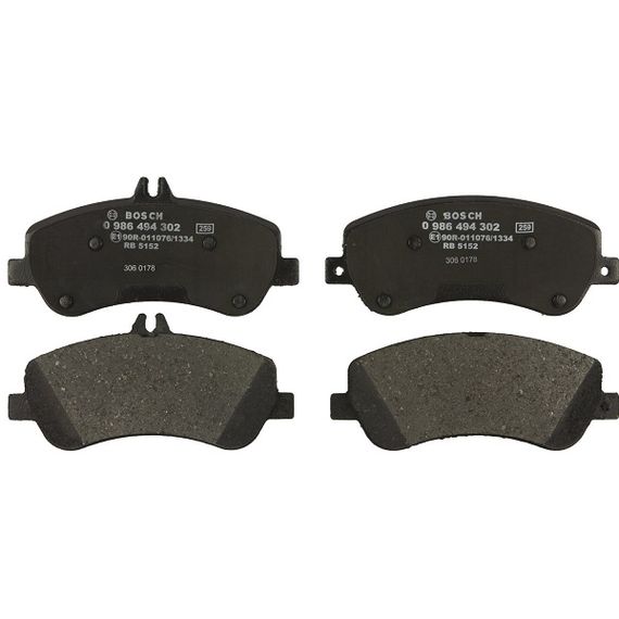 Тормозные колодки Bosch дисковые передние Mercedes GLK "F "09 0986494302