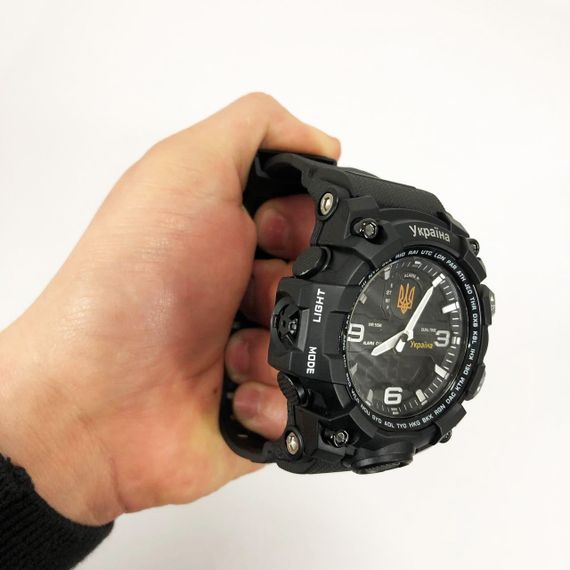 Водонепроницаемые электронные часы, Часы мужские спортивные с шагомером Новые командирские AK-67 | Зображення 8