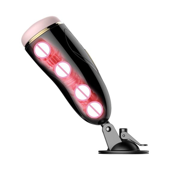 Мастурбатор вагіна Vibrating Masturbation Cup USB 7 + Interactive Function / Talk Mode Sex Aura | Зображення 4
