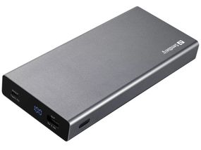 УМБ Sandberg 20000mAh 100W PD, 20 В/4,4 А ,USB, Type-C in/out