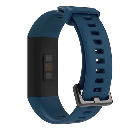 Силіконовий ремінець Primo для фітнес браслета Huawei Band 4 - Dark Blue | Зображення 2