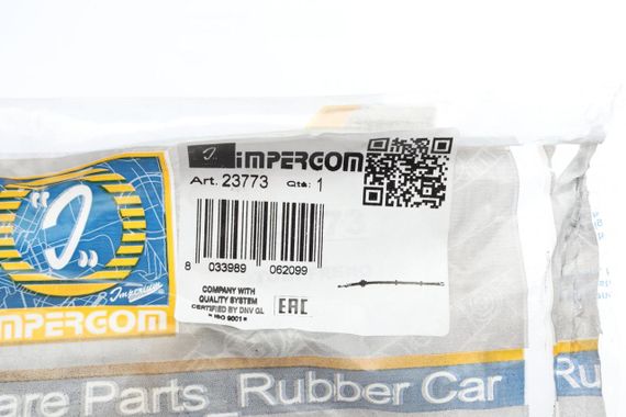 Шланг гальмівний передній VW Caddy II 95-04 L=435mm  23773 | Зображення 3