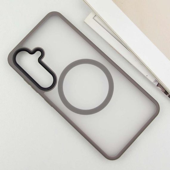 Чохол Ummi Colorful with MagSafe для Samsung Galaxy S25+ Сірий / Grey | Зображення 2