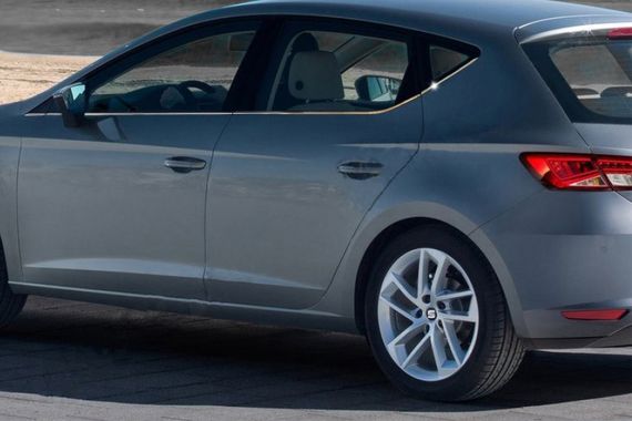 Молдинг боковых стекол (5 дверный, 8 шт, нерж) для Seat Leon 2013-2020 гг | Зображення 1