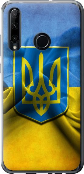 Чехол на Huawei Honor 10i Флаг и герб Украины 1 "375u-1673-17620"