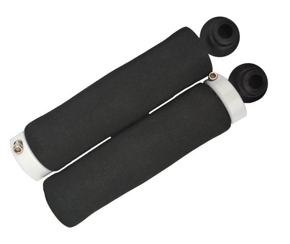 Гріпси велосипедні TUOTO BT-004 BLK 1Lock, довжина 130 мм | Зображення 1