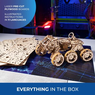Конструктор Ugears Пілотований марсохід (6337514) | Зображення 5
