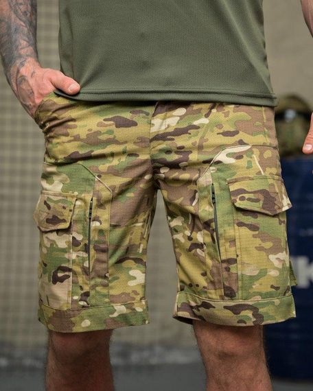 Міські тактичні шорти GEN 3 мультикам ПП7723 | Зображення 1