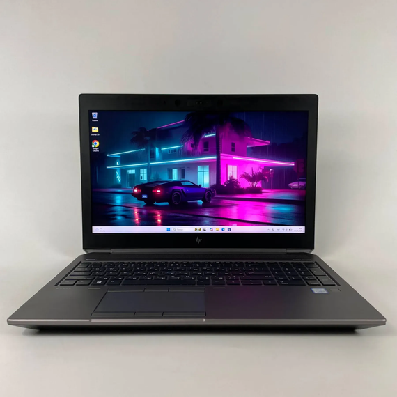 Мобильная рабочая станция Б-класс HP zBook 15 G5 / 15.6" (1920x1080) IPS / Intel Core i7-8750H (6 (12) ядер по 2.2 - 4.1 GHz) / 16 GB DDR4 / 512 GB SSD / nVidia Quadro P2000, 4 GB GDDR5, 128-bit / WebCam / Fingerprint б/у + Подарок Беспроводная мышь / USB | Зображення 1