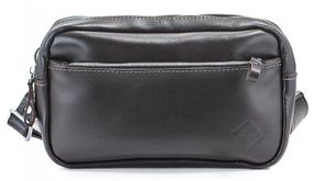 Шкіряна поясна сумка Skin and Skin Orsen 26х21х6 см Коричнева (WB04BR)