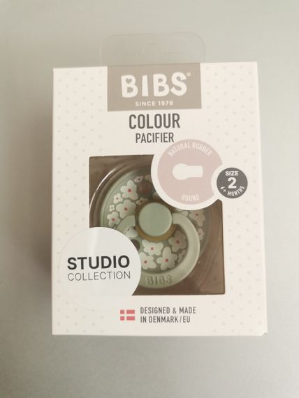 Соска пустушка Bibs Studio Colour 6-18 міс кругла | Зображення 2