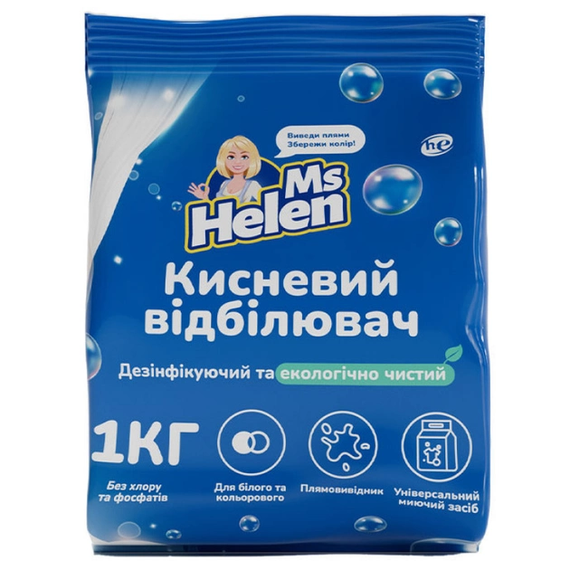 Кислородный отбеливатель Ms Helen универсальный 1 кг. | Зображення 1