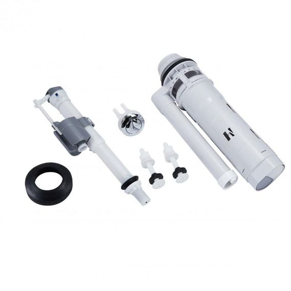 Унітаз-компакт QTAP Kalao Rimless QT08221213AW c бачком і сидінням Soft Close дюропласт | Зображення 2