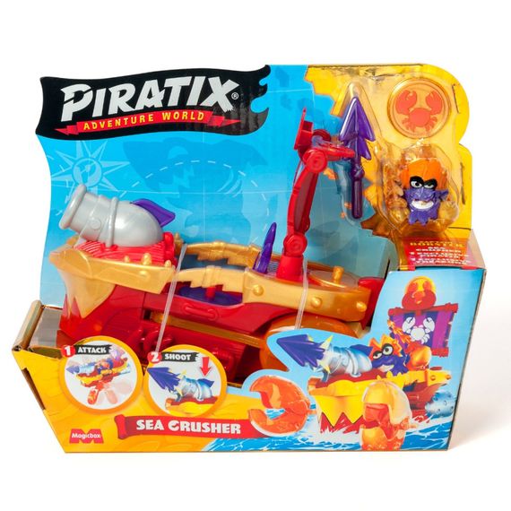 Детский игровой набор с фигурками "Пиратский корабль Морской Громовержец" PIRATIX PPXSP114IN20