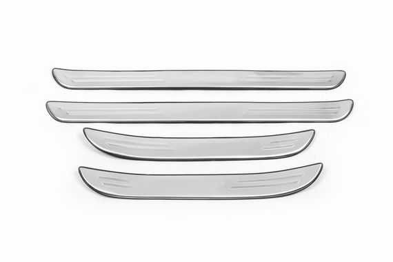 Накладки на пороги (Libao, 4 шт) для Toyota Camry 2002-2006 гг | Зображення 1